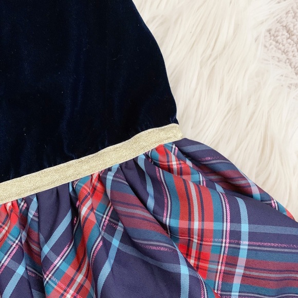 (SOLD) Mini Boden Velvet Tulle Holiday Dress - Picture 7 of 9